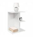 vidaXL Bedside Tables 2 pcs White 46.5x29x61 cm Engineered Wood