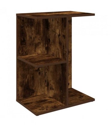 vidaXL Bedside Tables 2 pcs Smoked Oak 46.5x29x61 cm Engineered Wood