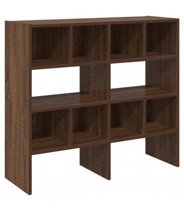 vidaXL Shoe Racks 2 pcs Stackable Brown Oak 89.5x30x40 cm