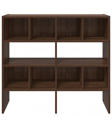 vidaXL Shoe Racks 2 pcs Stackable Brown Oak 89.5x30x40 cm