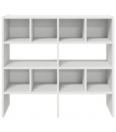vidaXL Shoe Racks 2 pcs Stackable White 89.5x30x40 cm