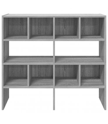 vidaXL Shoe Racks 2 pcs Stackable Grey Sonoma 89.5x30x40 cm
