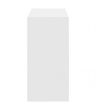 vidaXL Shoe Racks 2 pcs Stackable White 60x30x30.5 cm