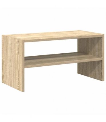 vidaXL Shoe Rack Stackable Sonoma Oak 60x30x30.5 cm