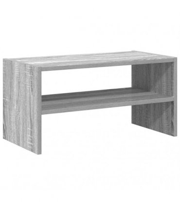 vidaXL Shoe Rack Stackable Grey Sonoma 60x30x30.5 cm