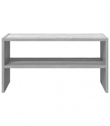 vidaXL Shoe Rack Stackable Grey Sonoma 60x30x30.5 cm