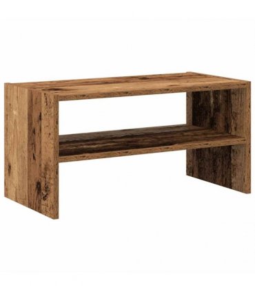 vidaXL Shoe Rack Stackable Old Wood 60x30x30.5 cm
