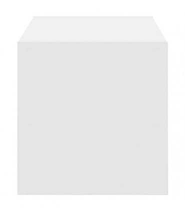 vidaXL Shoe Rack Stackable White 60x30x30.5 cm