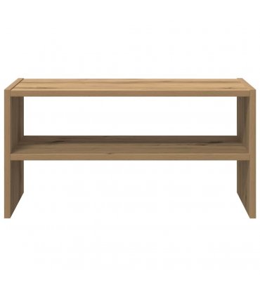 vidaXL Shoe Rack Stackable Artisan Oak 60x30x30.5 cm