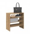 vidaXL Shoe Racks 2 pcs Stackable Artisan Oak 60x30x30.5 cm
