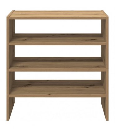 vidaXL Shoe Racks 2 pcs Stackable Artisan Oak 60x30x30.5 cm