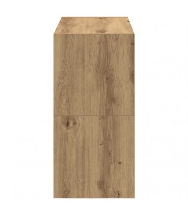vidaXL Shoe Racks 2 pcs Stackable Artisan Oak 60x30x30.5 cm