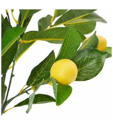 vidaXL Artificial Lemon Tree 234 Leaves 90 cm Green