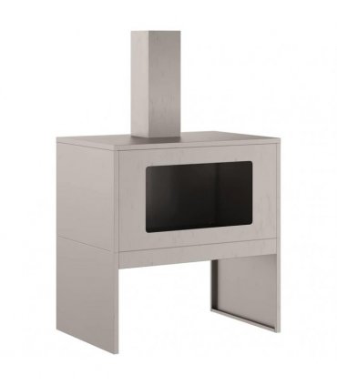 vidaXL Fire Pit Brown 60 x 40 x 96 cm Weathering Steel — Colour: Weathered steel/brown