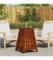 vidaXL Fire Pit Brown 50 x 50 x 70 cm Weathering Steel — Colour: Weathering steel/brown