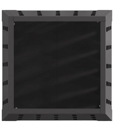 vidaXL Fire Pit Black 50 x 50 x 70 cm Steel — Colour: Cold-rolled steel/black