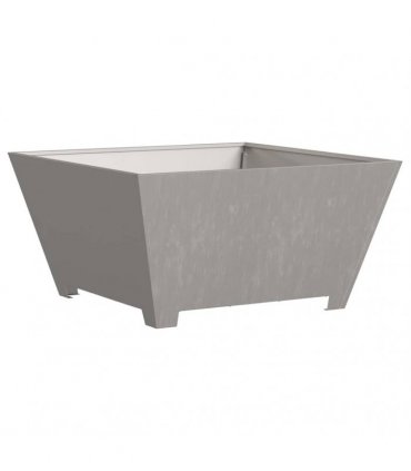 vidaXL Fire Pit Brown 80 x 80 x 40 cm Weathering Steel — Colour: Weathering steel/brown — V0672058120
