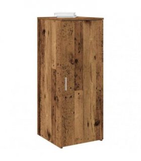vidaXL Storage Cabinet Old Wood 40x45x103.5 cm Engineered Wood — Size: 40 x 45 x 103.5 cm