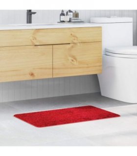 vidaXL Anti-slip Bath Mat Red 50 x 80 cm PP