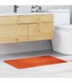 vidaXL Anti-slip Bath Mat Orange 60 x 90 cm PP