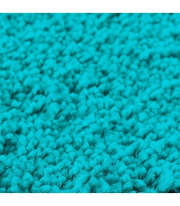 vidaXL Anti-slip Bath Mat Turquoise 50 x 80 cm PP