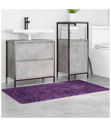 vidaXL Anti-slip Bath Mat Purple 70 x 120 cm PP