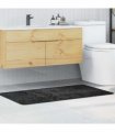 vidaXL Anti-slip Bath Mat Dark Grey 70 x 120 cm PP