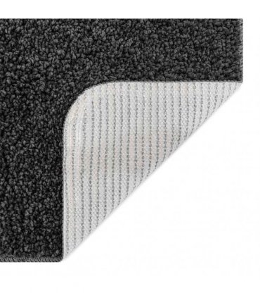 vidaXL Anti-slip Bath Mat Dark Grey 70 x 120 cm PP