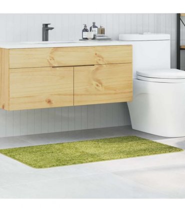 vidaXL Anti-slip Bath Mat Green 70 x 120 cm PP