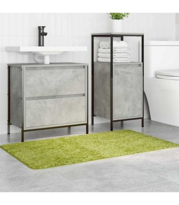 vidaXL Anti-slip Bath Mat Green 70 x 120 cm PP