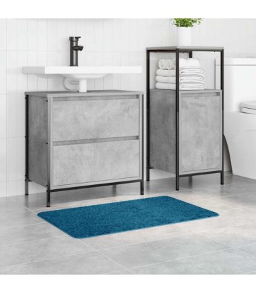 vidaXL Anti-slip Bath Mat Blue 50 x 80 cm PP
