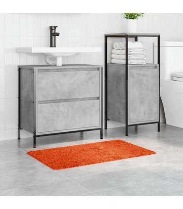 vidaXL Anti-slip Bath Mat Orange 50 x 80 cm PP