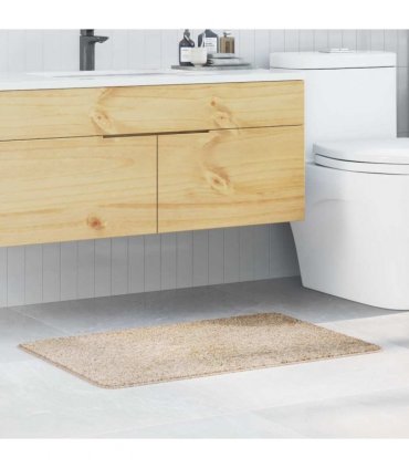 vidaXL Anti-slip Bath Mat Cream 60 x 90 cm PP