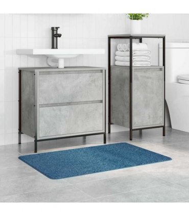 vidaXL Anti-slip Bath Mat Blue 60 x 90 cm PP