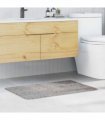 vidaXL Anti-slip Bath Mat Grey 60 x 90 cm PP