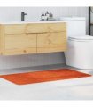 vidaXL Anti-slip Bath Mat Orange 70 x 120 cm PP