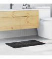 vidaXL Anti-slip Bath Mat Dark grey 50 x 80 cm PP