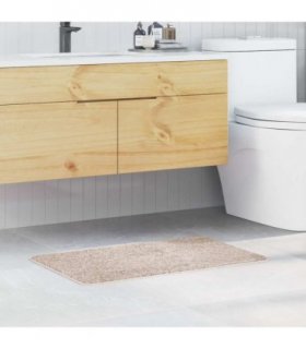 vidaXL Anti-slip Bath Mat Cream 50 x 80 cm PP