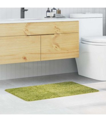 vidaXL Anti-slip Bath Mat Green 60 x 90 cm PP
