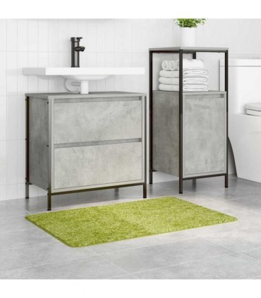 vidaXL Anti-slip Bath Mat Green 60 x 90 cm PP