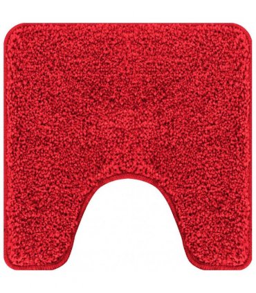 vidaXL Anti-slip Bath Mat Set 2 pcs Red PP