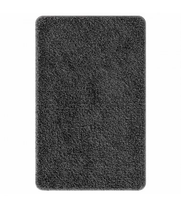 vidaXL Anti-slip Bath Mat Set 2 pcs Dark Grey PP
