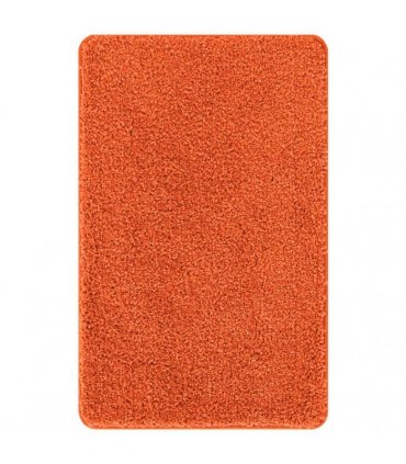 vidaXL Anti-slip Bath Mat Set 2 pcs Orange PP
