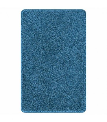 vidaXL Anti-slip Bath Mat Set 3 pcs Blue PP