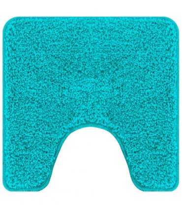 vidaXL Anti-slip Bath Mat Set 3 pcs Turquoise PP