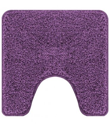 vidaXL Anti-slip Bath Mat Set 3 pcs Purple PP