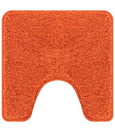 vidaXL Anti-slip Bath Mat Set 3 pcs Orange PP