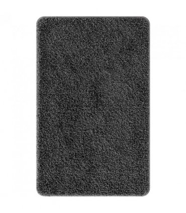 vidaXL Anti-slip Bath Mat Set 3 pcs Dark grey PP
