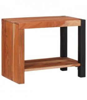 vidaXL Bookshelf Brown 50 x 30 x 40 cm Solid Acacia Wood