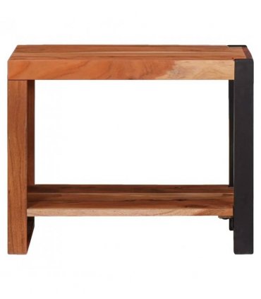 vidaXL Bookshelf Brown 50 x 30 x 40 cm Solid Acacia Wood